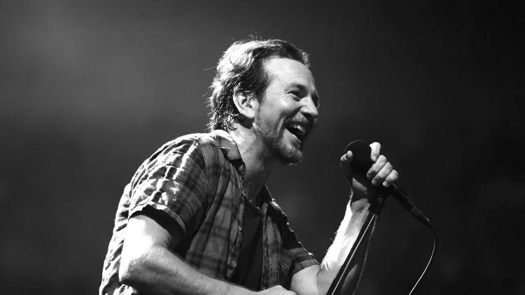 O cantor Eddie Vedder, do Pearl Jam - Reprodução - Reprodução