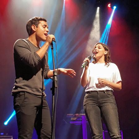 Bruno Gadiol canta em show com Gabriela Medvedovski, ex-colega de "Malhação" - Paulo Pacheco/UOL - Paulo Pacheco/UOL