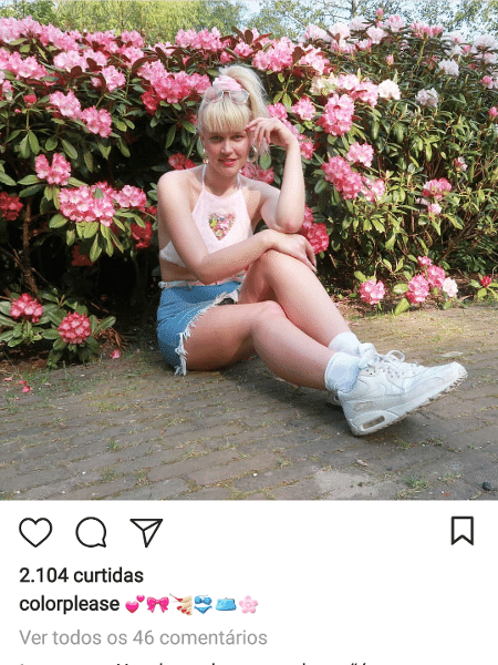 "Xuxa holandesa" lamenta morte de mãe de Xuxa - Reprodução/Instagram