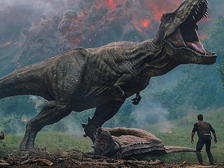 Chris Pratt em cena de "Jurassic World: Reino Ameaçado" - Divulgação
