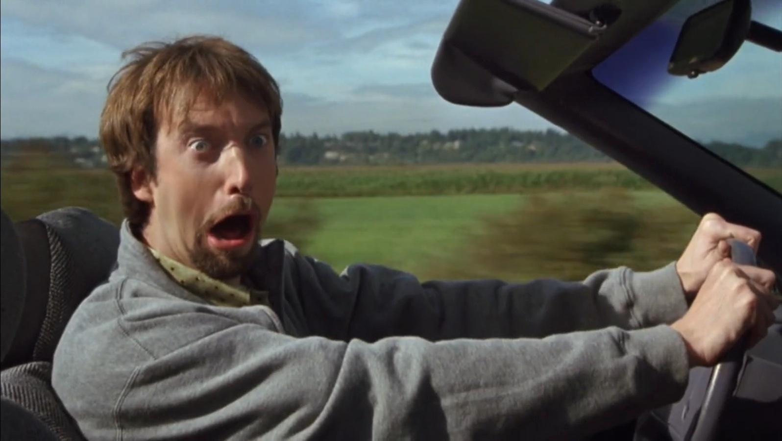 Tom Green  em cena de "Fora de Casa!" (2001) - Divulgação