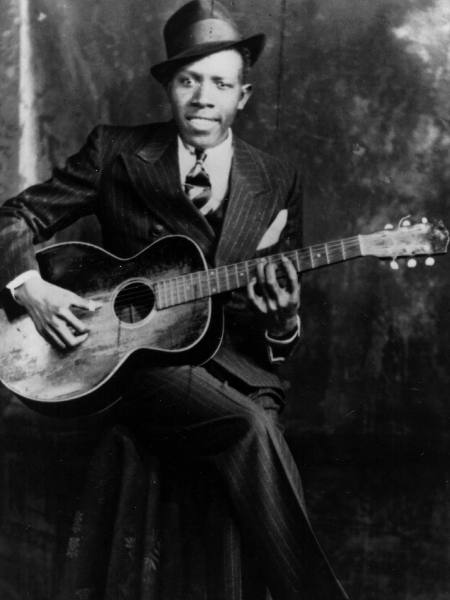 O blueseiro Robert Johnson - Reprodução - Reprodução