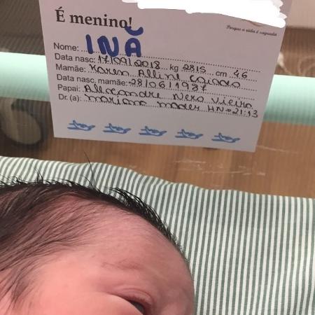Alexandre Nero publica primeira foto do filho recém-nascido, Inã - Reprodução/Instagram/alexandrenero