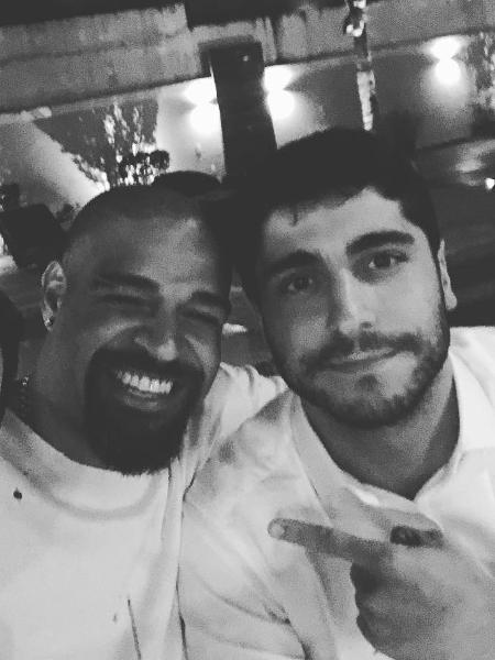 Adriano Imperador e Thiago Magalhães são amigos há muito tempo - Reprodução/Instagram/@adrianoimperador - Reprodução/Instagram/@adrianoimperador