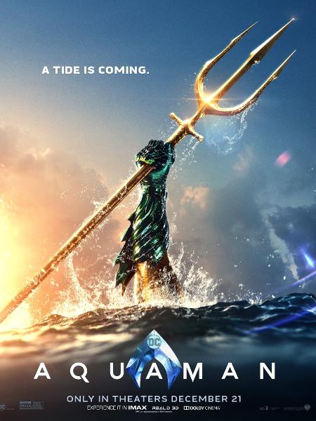 Pôster de "Aquaman" - Reprodução