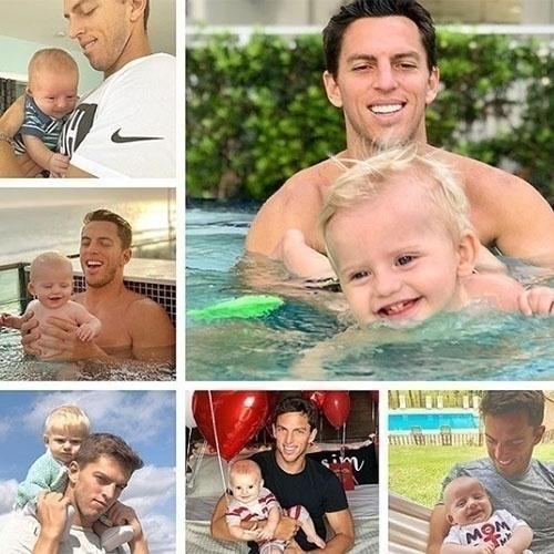 karina bacchi, amaury e enrico - Reprodução/Instagram