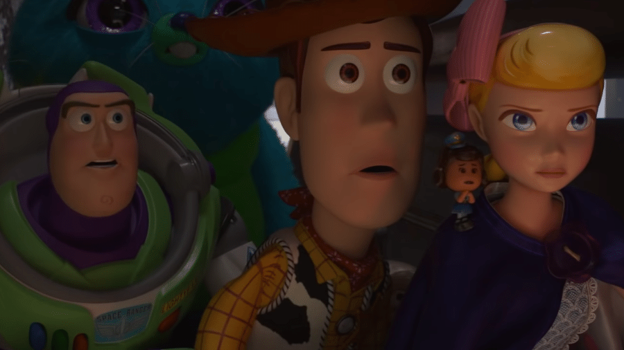 Cena do teaser de "Toy Story 4" - Reprodução/YouTube