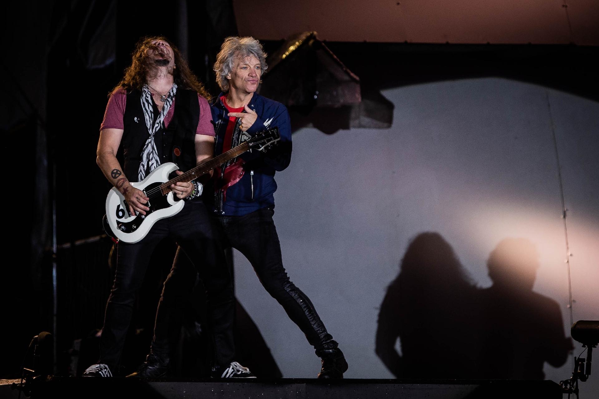 Bon Jovi se apresenta no palco Mundo no Rock in Rio 2019 - Eduardo Anizelli/Folhapress