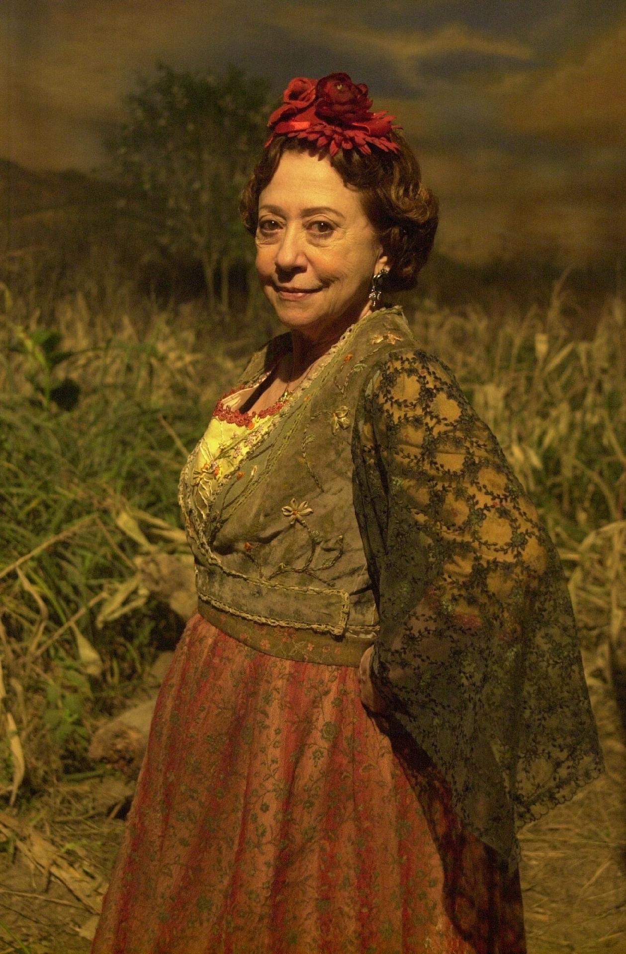 Hoje É Dia de Maria (2004): "Desses meus 40 anos na TV Globo lembro saudosa a pareceria com Luiz Fernando Carvalho. Não só em novela. Estivemos juntos nas séries: Riacho Doce, A Pedro do Reino e na premiada e belíssima Hoje É Dia de Maria" - Globo/Gianne Carvalho