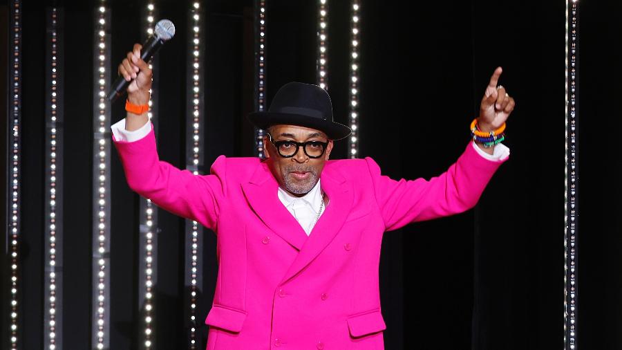 Spike Lee durante cerimônia de abertura do Festival de Cinema de Cannes - REUTERS