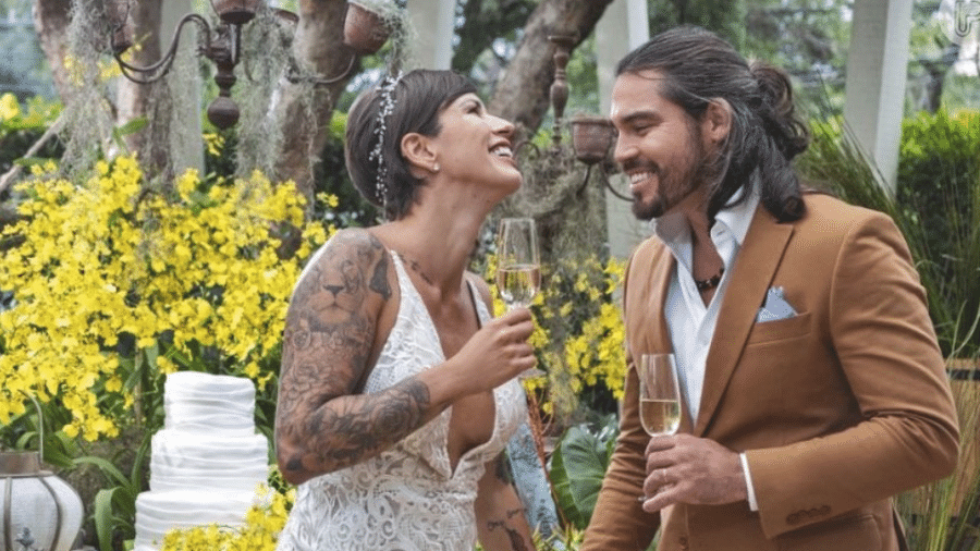 Nanda e Thiago, de Casamento às Cegas: casamento relâmpago, divórcio mais ainda - Reprodução/ Instagram
