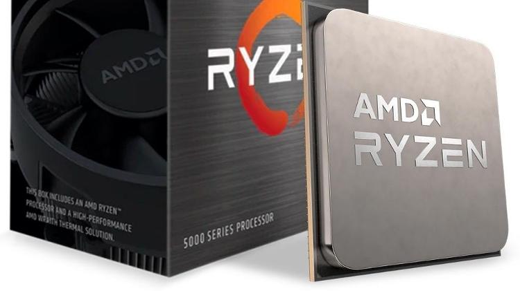 Processador AMD Ryzen 5 5600X - Divulgação/Ryzen - Divulgação/Ryzen