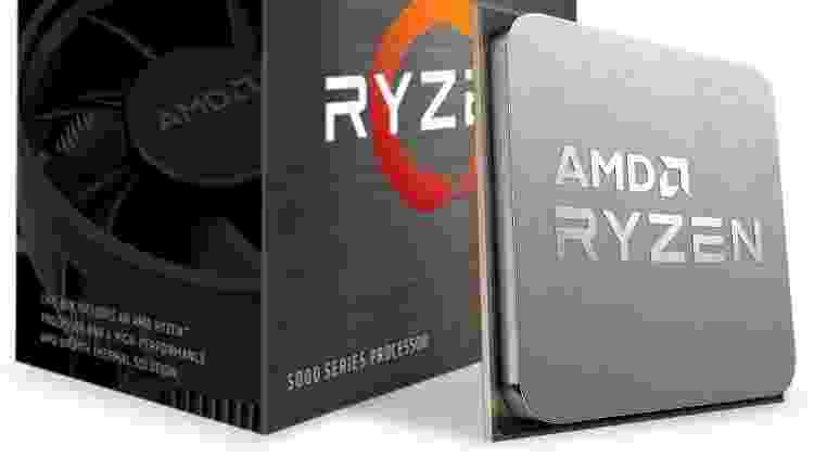 Processador AMD Ryzen 5 5600X - Divulgação/Ryzen - Divulgação/Ryzen