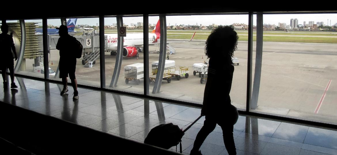 Aeroporto Internacional Pinto Martins, em Fortaleza (CE) - Sidney de Almeida/Getty Images