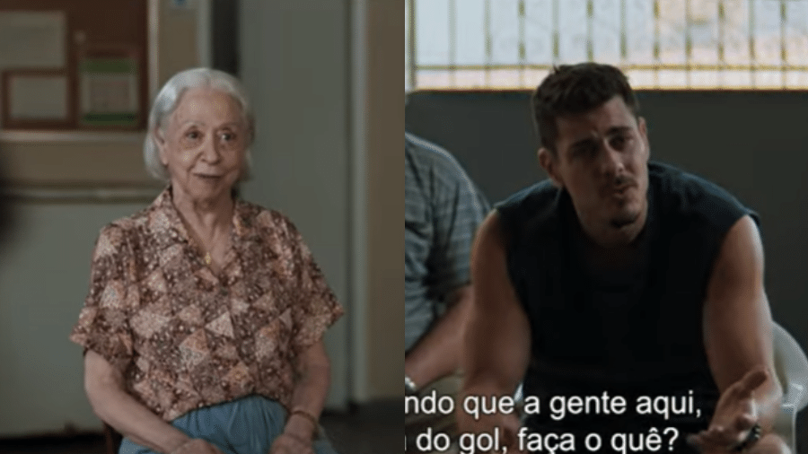 Fernanda Montenegro e Sacha Bali em "Vitória"