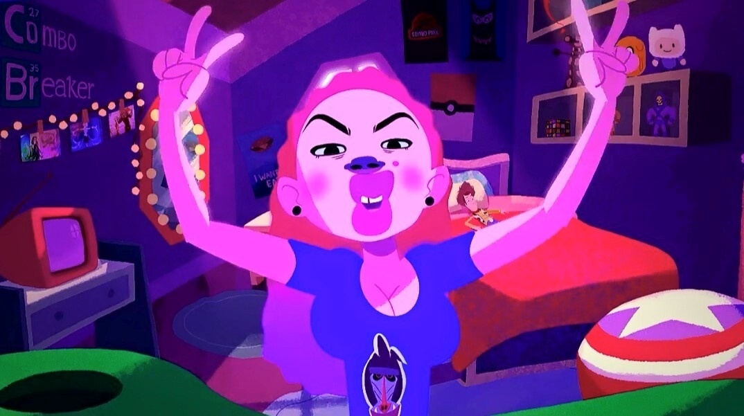 A personagem Any Malu, a primeira vlogger em desenho animado do Brasil - Divulgação