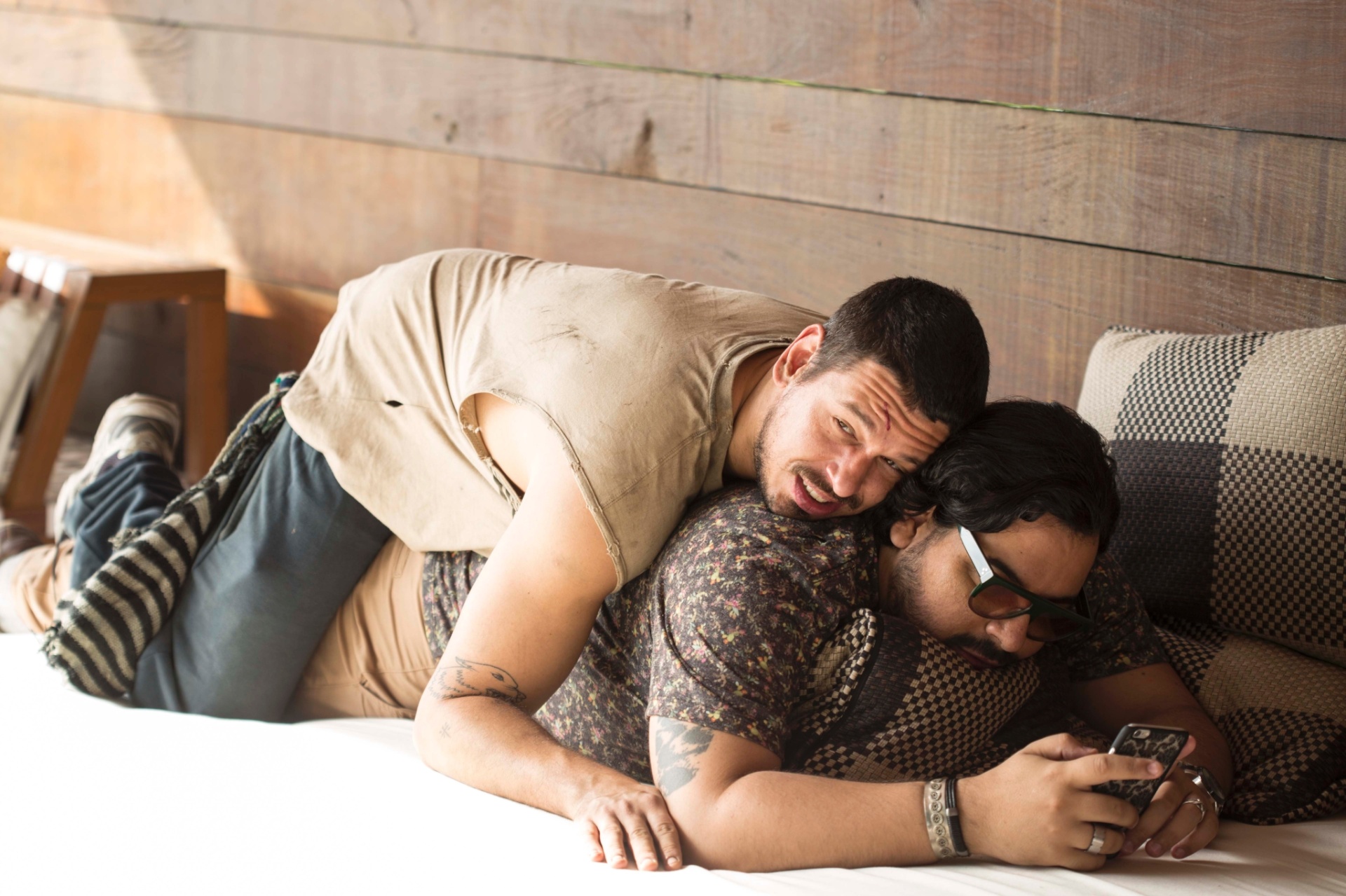 Cena do filme "Porta dos Fundos - Contrato Vitalício" - Rachel Tanugi Ribas/Divulgação