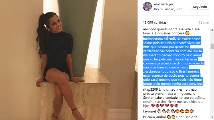 emilly 3 - Reprodução/Instagram - Reprodução/Instagram