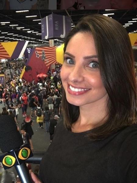 A apresentadora e repórter esportiva Kalinka Schutel - Reprodução / Instagram