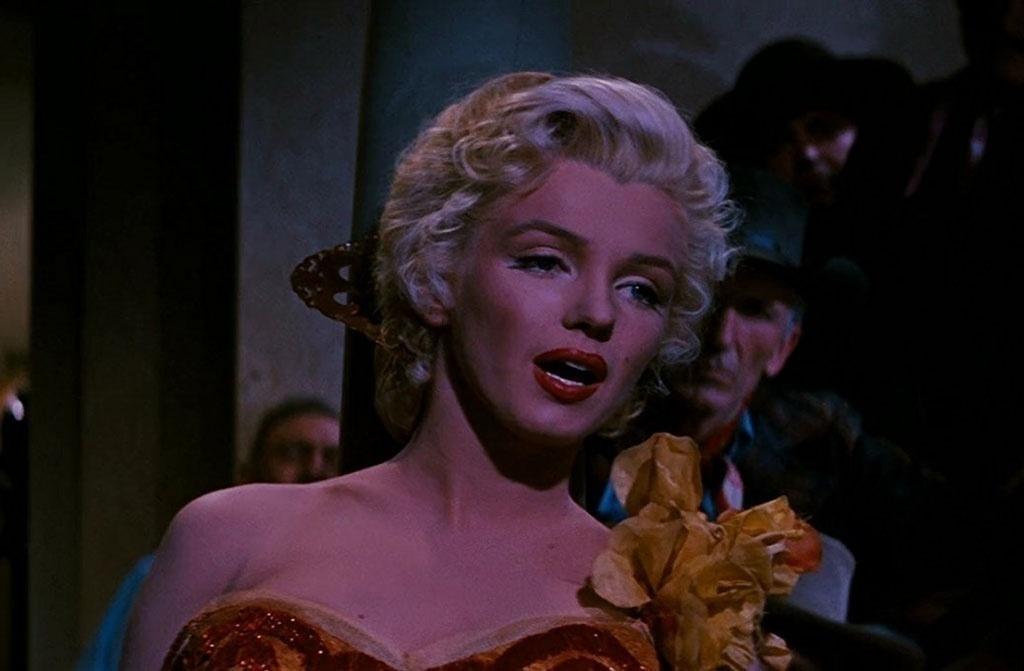 Marilyn Monroe em cena de "O Rio das Almas Perdidas" (1954) - Divulgação
