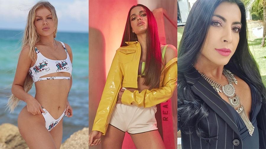 Luísa Sonza, Anitta e Priscila Pires são algumas famosas que aderiram ao preenchimento labial - Reprodução/Instagram