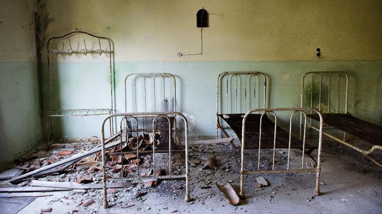 Ruínas do Hospital da ilha de Poveglia - Getty Images