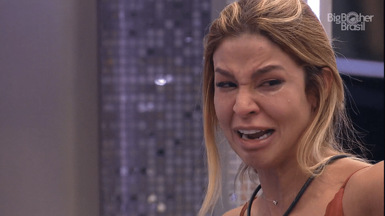 BBB 21: Kerline chora ao falar de discussão com Lucas Penteado - Reprodução/Globoplay - Reprodução/Globoplay