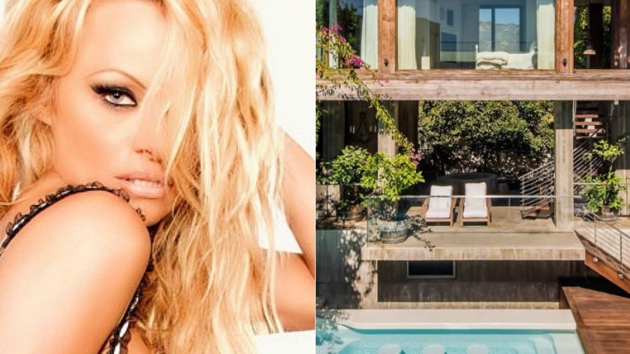 Pamela Anderson põe mansão à venda - Imagem: Reprodução/Instagram@pamelaanderson/THE LUXURY LEVEL