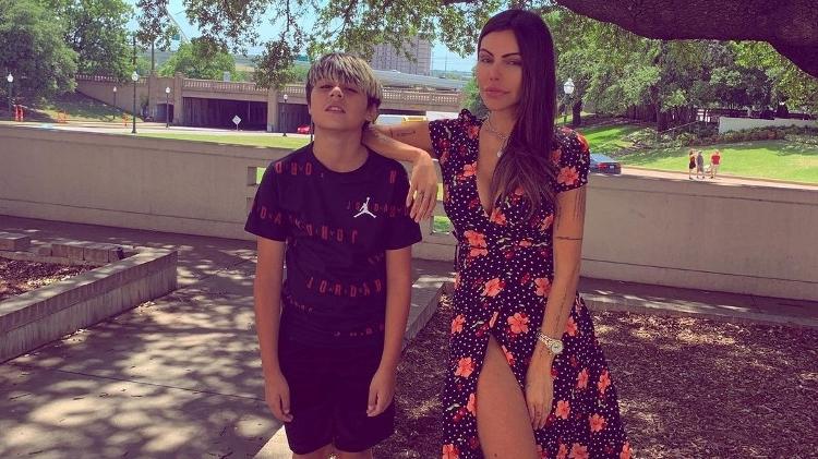 A Fazenda 2021: Liziane Gutierrez e o filho, Raphael - Reprodução/Instagram - Reprodução/Instagram