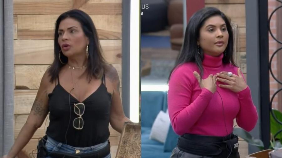 A Fazenda 2021: Solange discute com Mileide Mihaile - Reprodução/PlayPlus