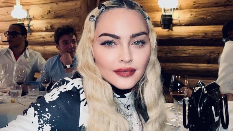 Madonna curte férias na Suíça ao lado dos seis filhos - Reprodução/Instagram
