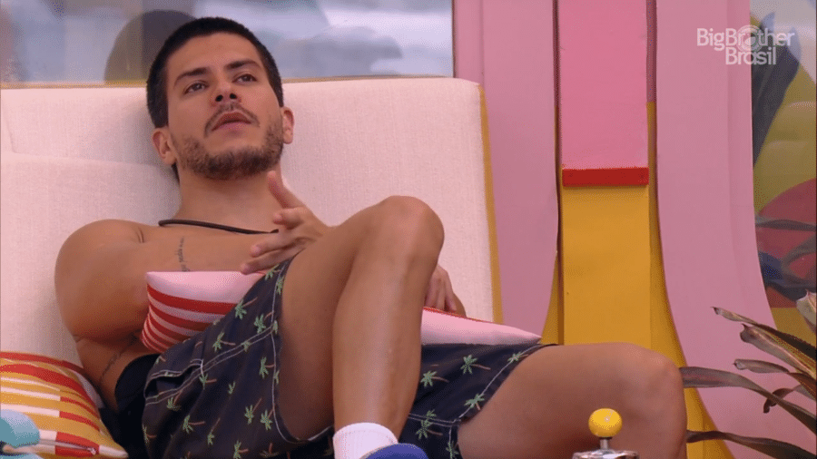 BBB 22: Arthur diz que não emagreceu tanto quanto planejava para o reality - Reprodução/Globoplay