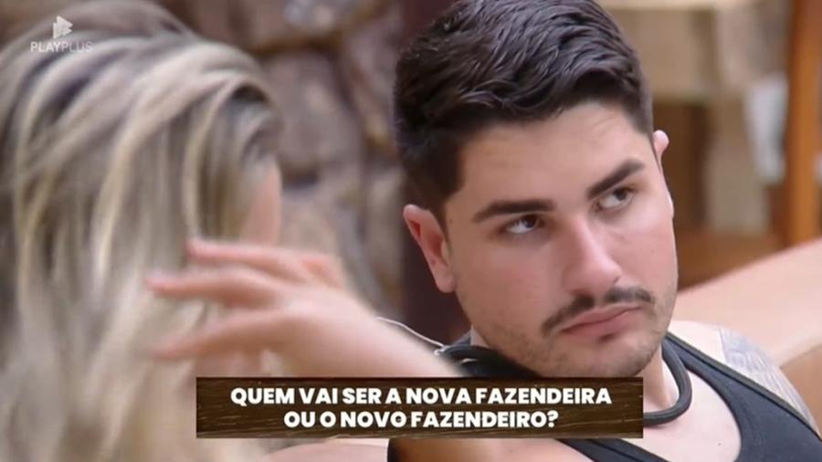 A Fazenda 2023: Kally e Lucas conversam sobre Nadja - Reprodução/PlayPlus