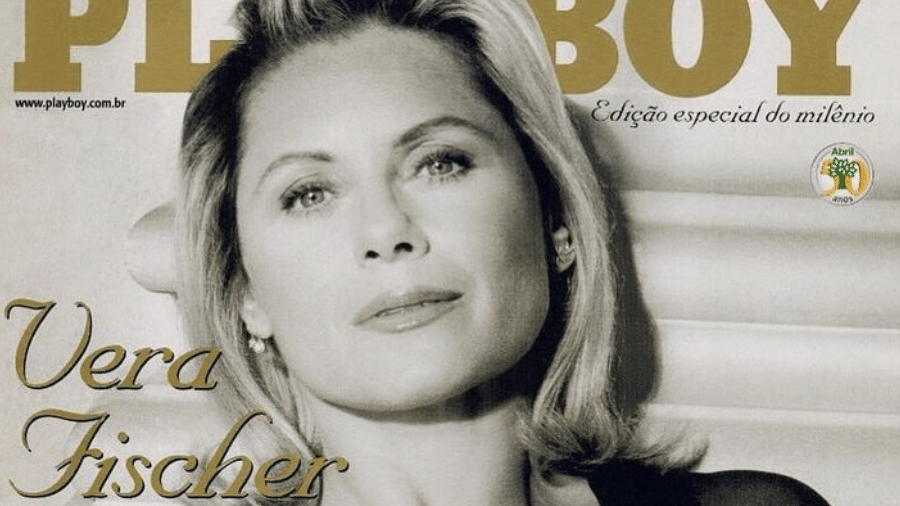 Vera Fischer na edição de 2000 da Playboy