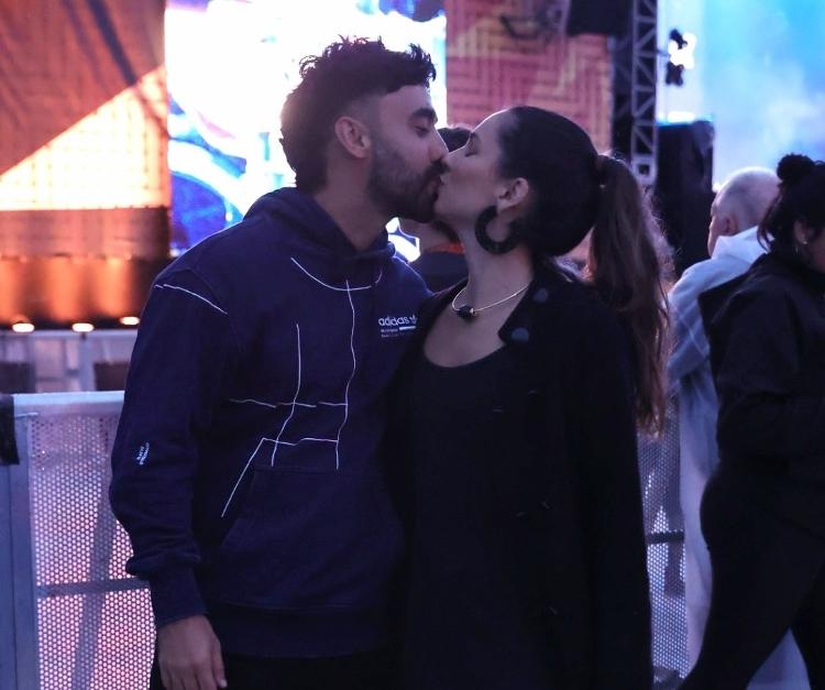 Gabriel Godoy beija namorada em segundo dia de Doce Maravilha
