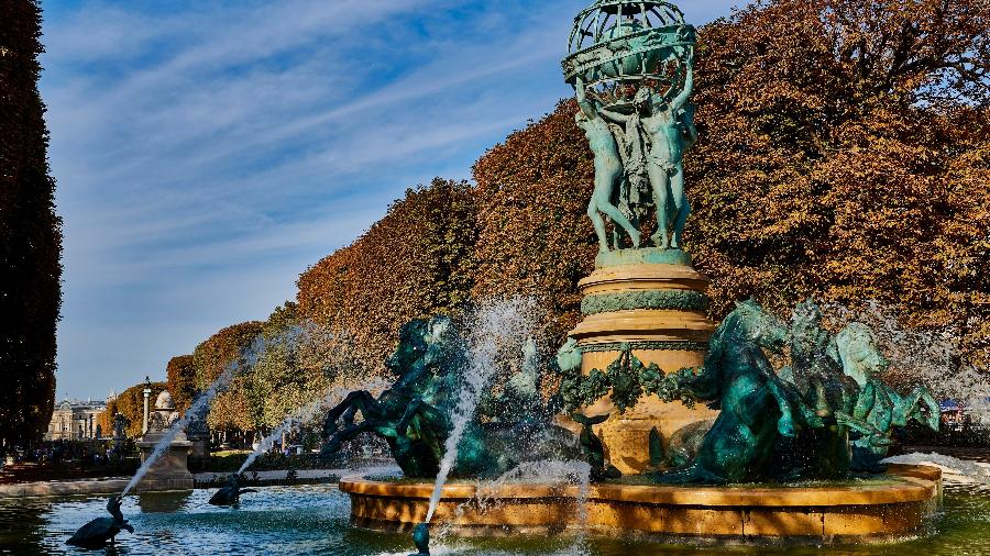 Fontaine de l'Observatoire, em Paris