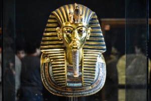 Máscara do faraó Tutancâmon, exposta no Museu Egípcio do Cairo - Mohamed El-Shahed/AFP Photo
