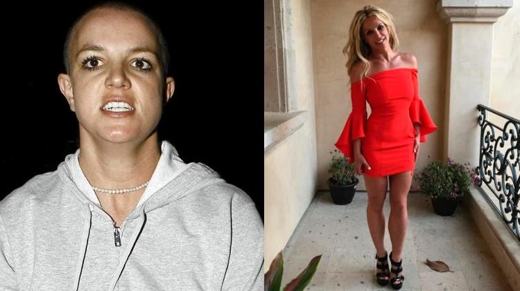 Reprodução/TMZ - Reprodução/Instagram Britneyspears