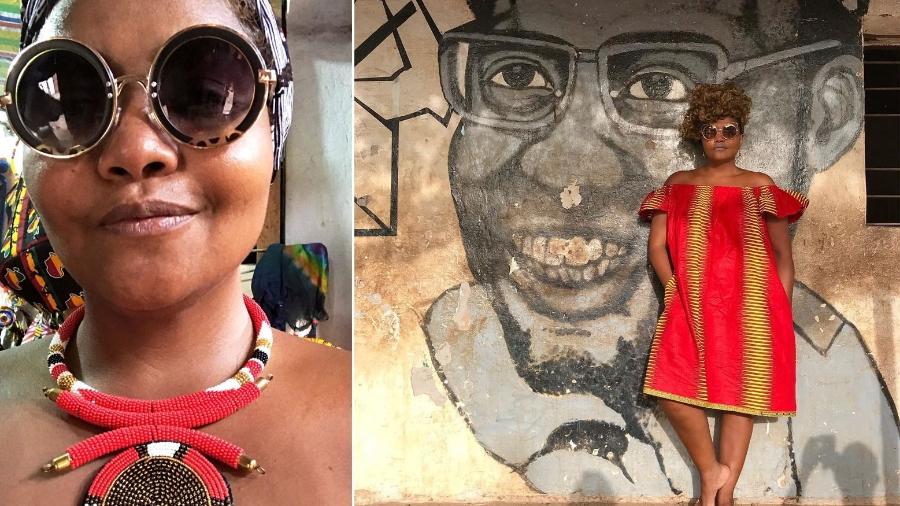 Gaby Amarantos está curtindo férias em Guiné-Bissau - Reprodução/Instagram