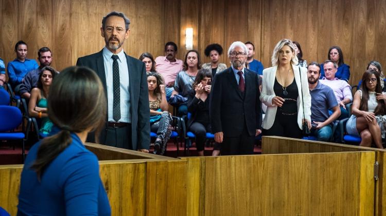 Duda tem sua identidade descoberta durante julgamento - Reprodução/GShow/O Outro Lado do Paraíso - Reprodução/GShow/O Outro Lado do Paraíso