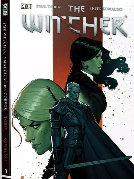 Capa da HQ "The Witcher: A Maldição dos Corvos" - Reprodução - Reprodução