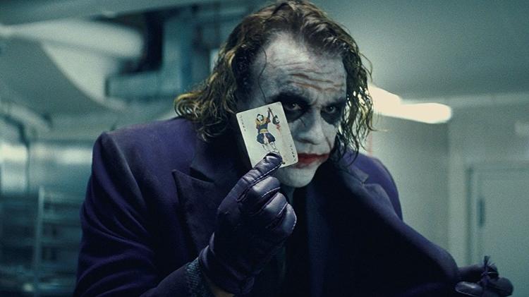 Heath Ledger em cena de "Batman: O Cavaleiro das Trevas" (2008) - Divulgação - Divulgação