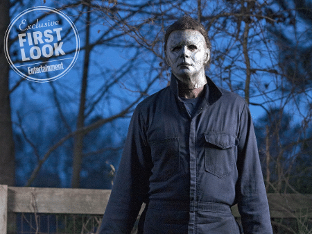 Michael Myers em foto oficial do novo "Halloween" - Reprodução/Entertainment Weekly