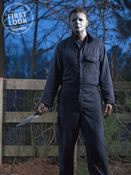 Michael Meyers em foto oficial do novo "Halloween" - Reprodução/Entertainment Weekly