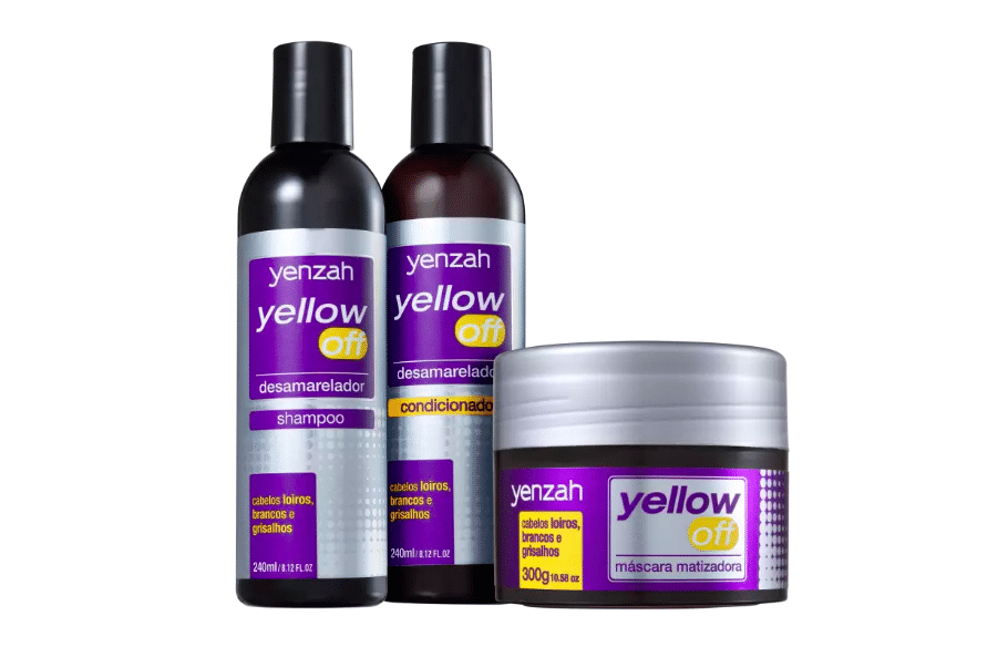 Kit Yellow Off Matizador, R$ 70,70, Yenzah, belezanaweb.com.br - Divulgação