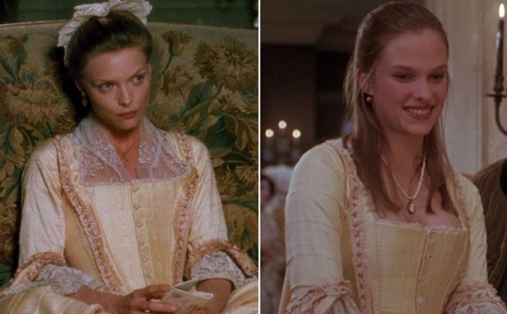 Cenas de "Ligações Perigosas" (1988), à esquerda, e de "Abracadabra" (1993) - Reprodução