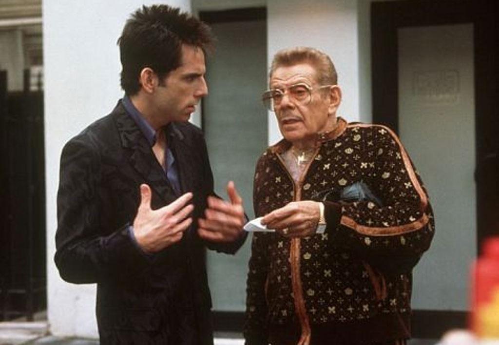 Ben Stiller e Jerry Stiller em "Zoolander" (2001) - Divulgação