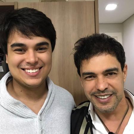 Igor e o pai, Zezé Di Camargo: os dois agora vivem juntos na mesma casa - Reprodução/Instagram - Reprodução/Instagram