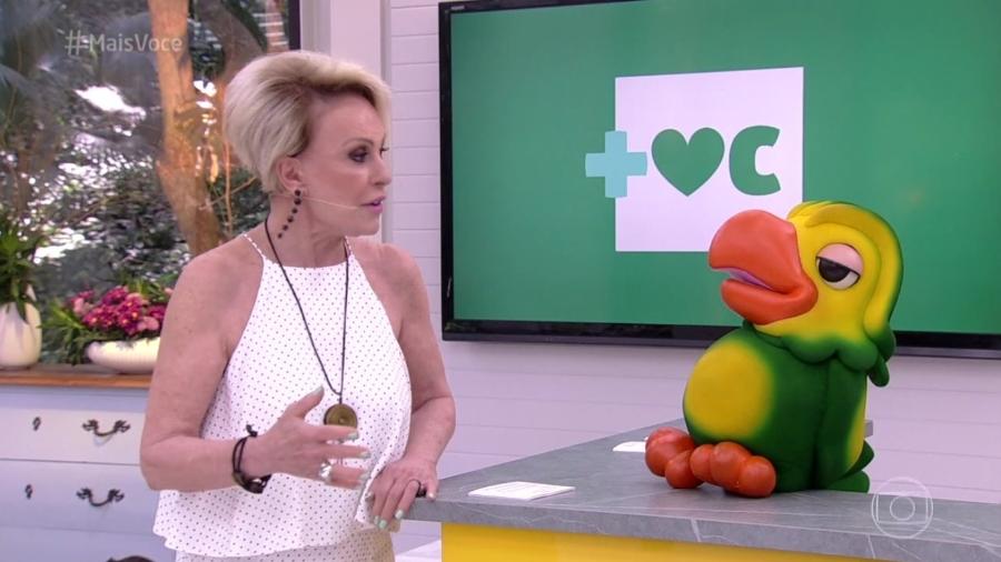 Ana Maria Braga entrega Louro José no "Mais Você" - Reprodução/TV Globo