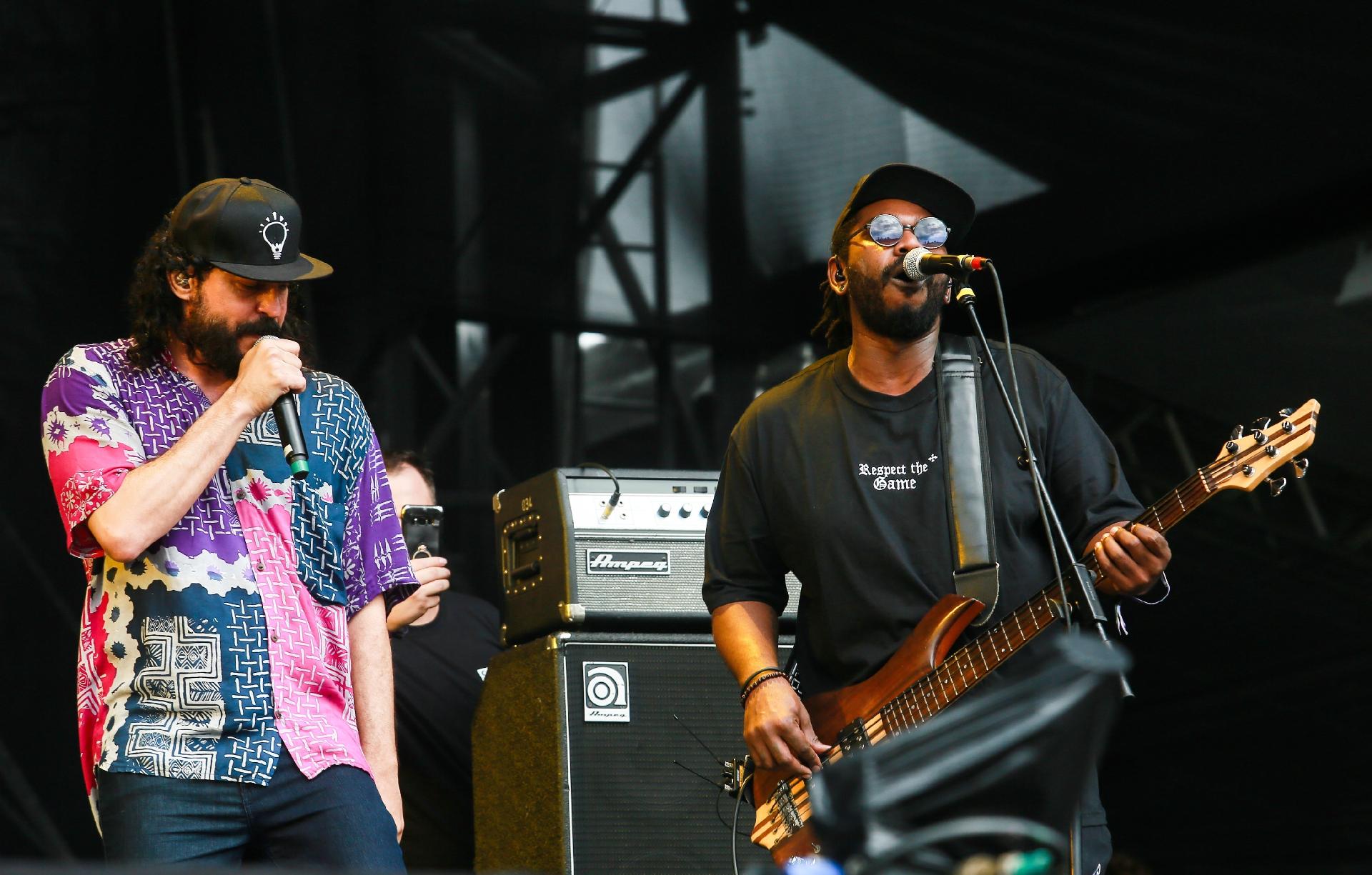 Gabriel, o Pensador, se apresenta no Lollapalooza 2019 - Iwi Onodera/UOL